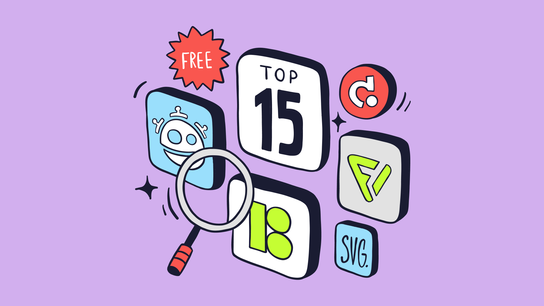 Where to find the best free icons Top 15 sites for designers